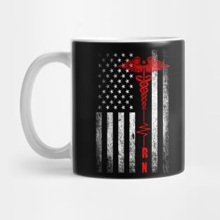 REGISTERED NURSE FLAG Mug